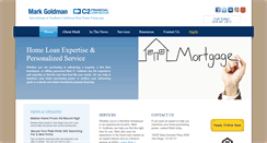 Desktop Screenshot of markgoldman.com